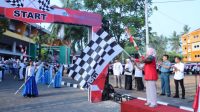 Kirab Bendera Merah Putih Unila Wujud Cinta Tanah Air dan Bangsa