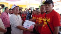 Mingrum Hadiri Panen Raya Padi MSP