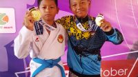 Anugrah dan Raffi Siswa SDN 5 Talang Rebut Medali Emas Di Kejuaraan Bali Badung Internasional Campion