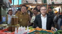 Gubernur Dampingi Mendag Tinjau Pasar Kangkung Bandar Lampung
