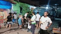 TPD dan Relawan Ganjar Mahfud Provinsi Lampung Gelar Giat Sosial Berbagi Air Bersih di 3 Kelurahan kota Bandarlampung