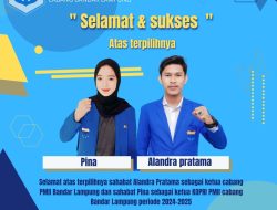 Alandra Lanjutkan Estafet Kepemimpinan PMII Bandarlampung
