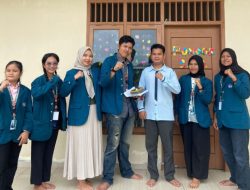 Mahasiswa KKN Unila Bangun Pondok Baca untuk Masyarakat Desa Mesir Ilir
