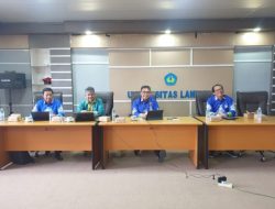 WR PKTIK Unila Pimpin Rakor Harmonisasi Kegiatan Unit Kerja