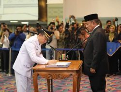 Gubernur Lantik Marindo Kurniawan Sebagai Penjabat Bupati Pringsewu