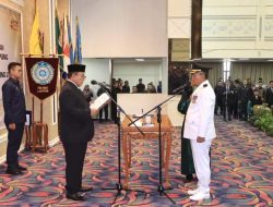 Gubernur Lantik Aswarodi Sebagai Pj Bupati Lampura
