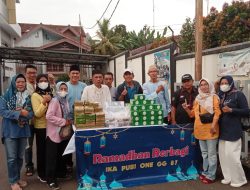 Ramadhan Berkah, IKA GG 87 Berbagi Takjil Berbuka Puasa