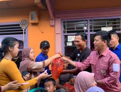 Sambut Paskah, GMKI – KNPI Lampung Kolaborasi Berbagi Kebaikan
