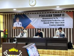 Mingrum Hadiri Acara Penilaian Tahap 2 Penghargaan Pembangunan Daerah