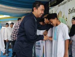 Berbagi Kebahagiaan Ramadhan, YBM PLN Salurkan Ratusan Paket Sembako dan Santunan kepada Mustahik di Lampung