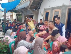 Peradah – KNPI Lampung Berbagi Sembako di Kecamatan Panjang