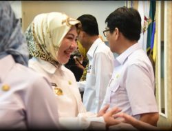 Sekretaris DPRD Lampung Hadiri Penyerahan Tali Asih PNS Purna Bakti
