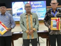 Mingrum Hadiri Penyerahan LHP Semester II Tahun 2023 oleh BPK Lampung