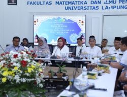 Lanjutkan Roadshow Akademik, Rektor Unila Kunjungi Empat Fakultas