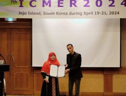 Dosen FMIPA Unila Raih Penghargaan “Best Oral Presentation” ICMER 2024