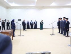 Rektor Unila Lantik Dekan FMIPA dan Para Wakil Dekan FP Unila