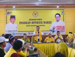 Golkar Bandar Lampung Sambut Hangat Bacagub Hanan bersama Pengurus DPP