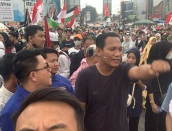 KNPI Lampung Ikut serta Aksi Damai Bela Palestina