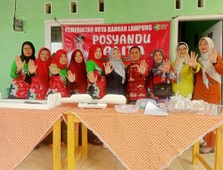 Posyandu Balita Kelurahan Gedong Meneng Rutin Digelar, Berikan Pelayanan Kesehatan Bayi, Balita dan Ibu Hamil