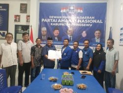 Heridian Terima Surat Tugas Dari PAN Untuk Pilkada Pringsewu