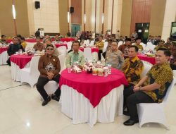 Nuryono Pujakesuma Lampung Hadiri Nobar Wayang Kulit Di Mapolda Lampung