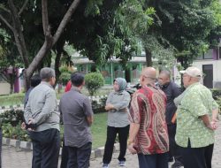 Rektor Unila Tinjau Gedung Kampus B FKIP