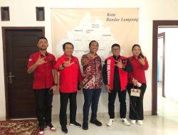 Wiyadi Kunjungi Sekretariat Bandar Lampung Bahagia, Sinyal Kuat PDI-P Usung Iqbal Ardiansyah di Pilkada Bandar Lampung