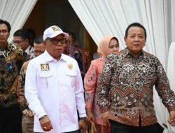 Anggota DPRD Lampung Made Bagiasa Hadiri Peresmian Pasar UMKM