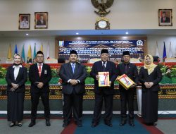 DPRD Lampung Paripurna Penyerahan LHP BPK RI atas LKPD TA 2023