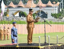 Ketua DPRD Lampung Jadi Inspektur Upacara Forkopimda