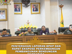 Ketua DPRD Lampung Hadiri Rapat Penyerahan Laporan BPKP