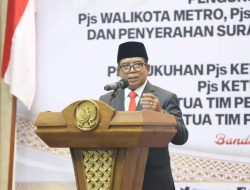 Pj. Gubernur Kukuhkan Pjs. Bupati/Walikota dan Ketua TP. PKK Kabupaten/Kota