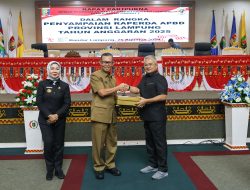 DPRD Lampung Paripurna Penyampaian Raperda APBD 2025