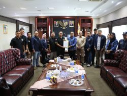 Pj. Gubernur Samsudin Terima Kunjungan Pengurus IWO Lampung,