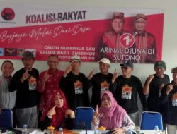 Garnies Lampung, Deklarasi Dukung Ardjuno di Pilgub 2024.