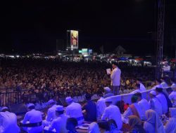 Puluhan Ribu Masyarakat Tubaba Hadiri Sholawatan Bersama Mirza-Jihan: Tasyakuran Prabowo Presiden dan Peringatan Hari Santri