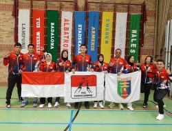 Calon Wakil Walikota Bandar Lampung Aryodhia Kembalikan Tim Korfball Lampung Yang Terdampar Di Belanda