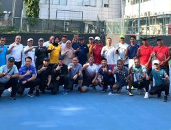 Perkuat Sinergitas, Pemprov – Kemenpora Olahraga Tenis Bersama