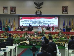 DPRD Lampung Paripurna Dengarkan Pidato Presiden