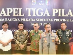 Ketua DPRD Lampung Hadiri Apel Tiga Pilar