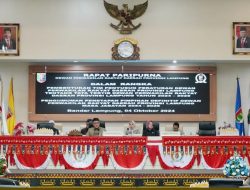 DPRD Lampung Usulkan Lima Pimpinan Definitif Periode 2024-2029