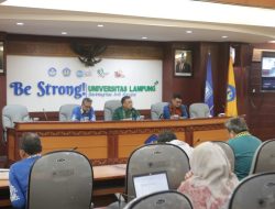 Rektor Unila Lantik Dekan FISiP dan FH