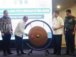 Pj. Gubernur Buka Rakor Akhir Reforma Agraria Tahun 2024