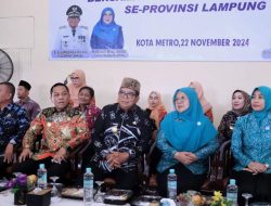 Pj. Gubernur Buka Kegiatan Makan Bersama Ibu Hamil dan Menyusui se-Provinsi Lampung
