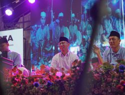 Mirza-Jihan Bersalawat Bersama Ribuan Warga Lampung Tengah