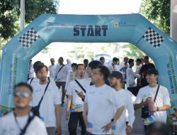 Nusantaraversary ke 29 dan HLN ke-79, PLN NP Regional Lampung Gelar Kegiatan Fun Walk