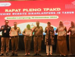 TPAKD Provinsi Lampung Tinjau Capaian 2024 dan Luncurkan Website Akses Keuangan Digital