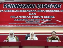 Forum Genre Kabupaten Lamsel 2024 Dilantik, Winarni: Jangan Sekedar Seremoni