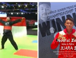 Dua Atlet Pencak Silat Asal Tanggamus Harumkan Nama Indonesia di Kejuaraan Dunia di Abu Dhabi