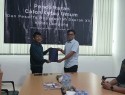 Gilang Ramadhan Orang Pertama Ambil Formulir Caketum HIPMI Lampung
